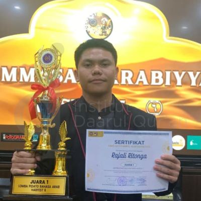 Mahasiswa IDAQU Berprestasi, Rajali Ritonga Berhasil Juara Nasional Pidato Bahasa Arab