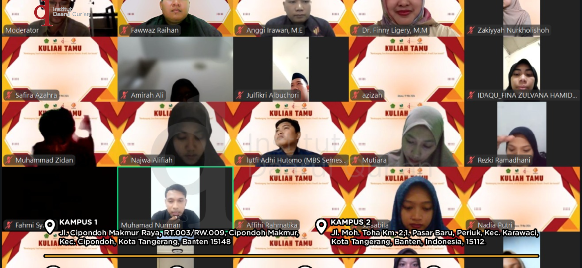 Kuliah Tamu FEBI IDAQU Berlangsung Sangat Meriah