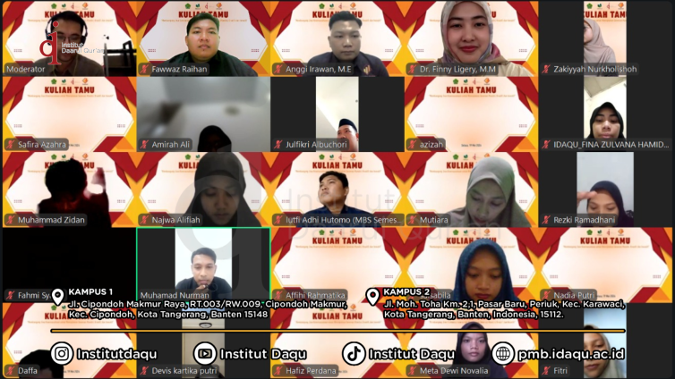 Kuliah Tamu FEBI IDAQU Berlangsung Sangat Meriah