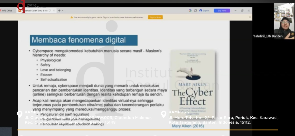 Kuliah Tamu BKPI Belangsung Menarik dan Penuh Insight