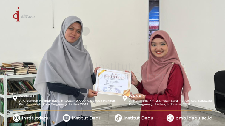 Raihana Mahasiswa Berprestasi dengan Tasmi bil Ghoib 5 Juz